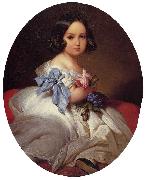 Franz Xaver Winterhalter Princess Charlotte of Belgium oil on canvas